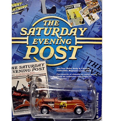 Johnny Lightning - The Saturday Evening Post - 1932 Ford Deuce Roadster