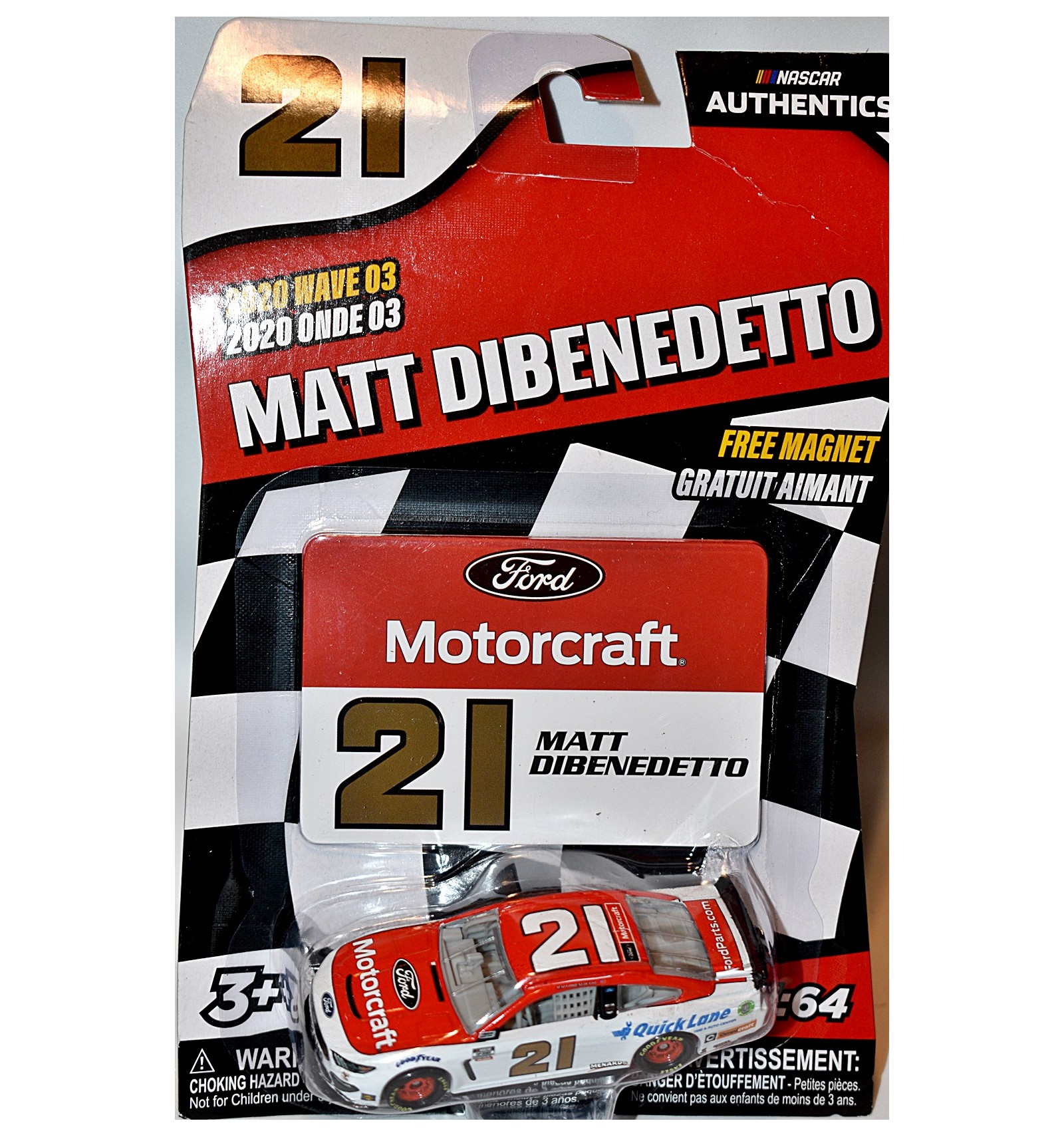 Lionel NASCAR Authentics - Matt DiBenedetto Motorcraft Ford Mustang