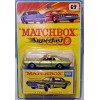 Matchbox Rare Carded Transitional Superfast from 1970 - Mercury Cougar