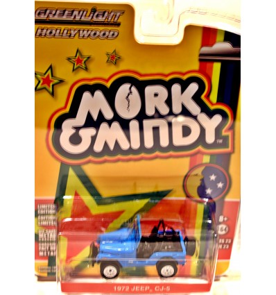 Greenlight Hollywood - Mork & Mindy - Robin Williams Jeep CJ-5