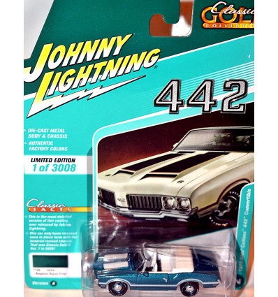 Johnny Lightning Classic Gold: 1970 Oldsmobile 442 Convertible