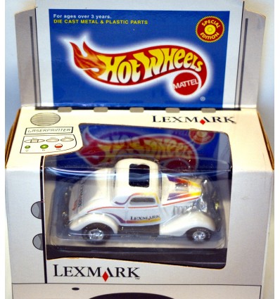 Hot Wheels - Limited Edition Lexmark Promo - 1934 Ford 3 Window Coupe Hot Rod
