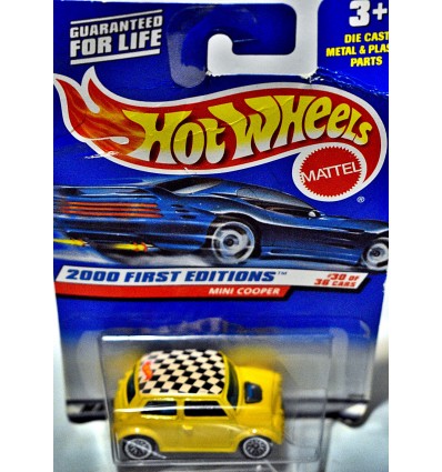 Hot Wheels 2000 First Editions - Mini Cooper