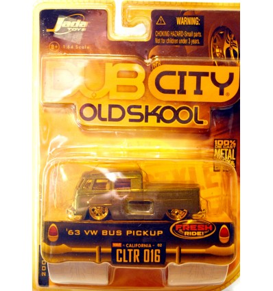 Jada Dub City Old Skool - 1963 Volkswagen Double Cab Pickup Truck