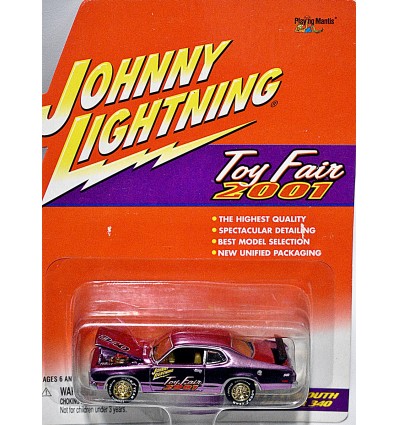 Johnny Lightning -Rare Toy Fair 2001 Promo - 1971 Plymouth Duster 340