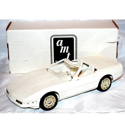 AMT Dealer Promo - 1991 Chevrolet Corvette Convertible (Cascade White)