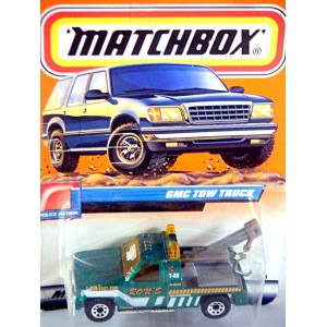 Matchbox 2000 Millennium Logo Chase Series - GMC Tow Truck