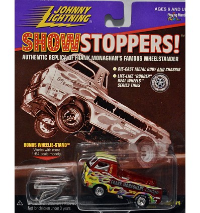 Johnny Lightning ShowStoppers - White Lightning - Frank Monaghan's Dodge A-100 Pickup Truck