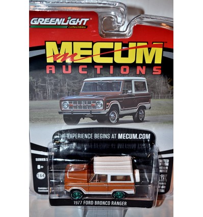 Greenlight Mecum Auctions - Rare Green Machine -1977 Ford Bronco Ranger