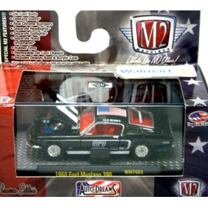 M2 Machines Auto Dreams - Old Glory Series - 1968 Ford Mustang Fastback 390