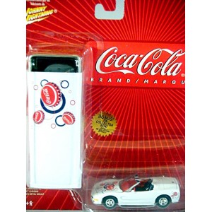 Johnny Lightning Coca-Cola Tins Series - Chevrolet Corvette C5 Convertible