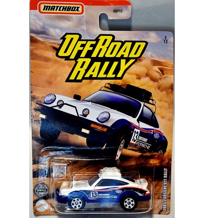 Matchbox - 1985 Porsche 911 Rallye Car