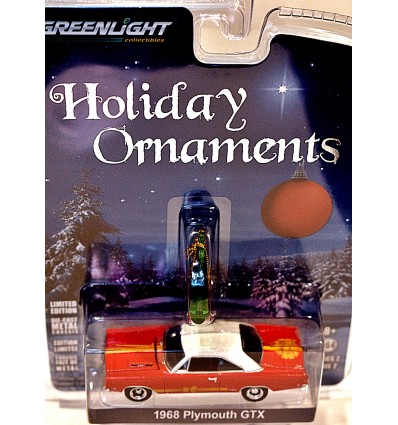 Greenlight - Holiday Ornaments - 1968 Plymouth GTX