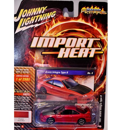 Johnny Lightning Import Heat - 1997 Acura Integra Type R