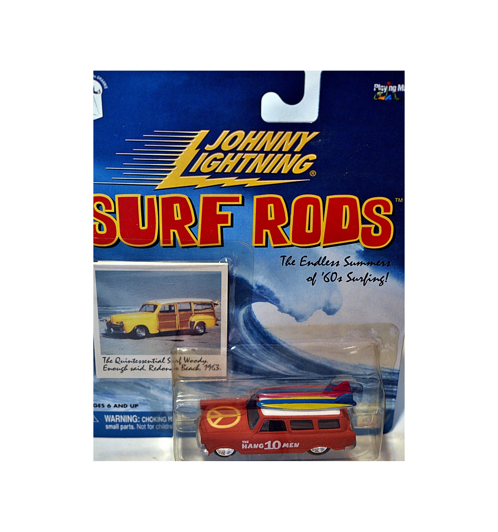 Johnny Lightning Surf Rods - Hang 10 Rambler Station Wagon - The Rumbler