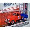 Greenlight - LE 1:43 Scale - Running on Empty - Chevron 1953 Chevy 3100 Pickup Truck
