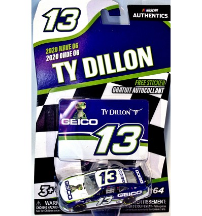 NASCAR Authentics - Ty Dillon Geico Gecko Chevrolet Camaro