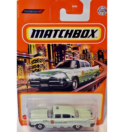 Matchbox - 1959 Dodge Coronet National Parks Police Car