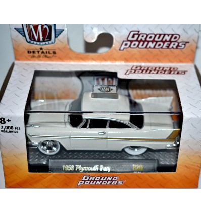 M2 Machines Ground Pounders - 1958 Plymouth Fury