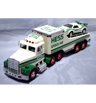 1991 Hess Holiday Race Transporter with a Lamborghini Countach