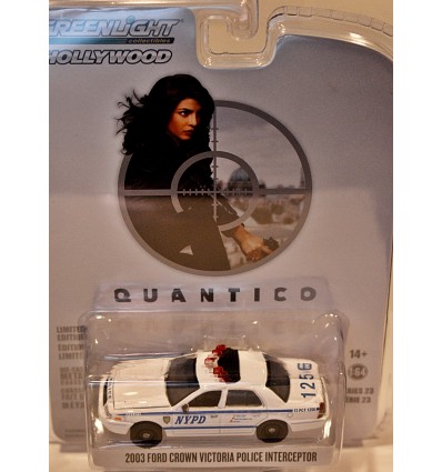 Greenlight Hollywood - Quantico - 2003 NYPD Ford Crown Vic Police Interceptor