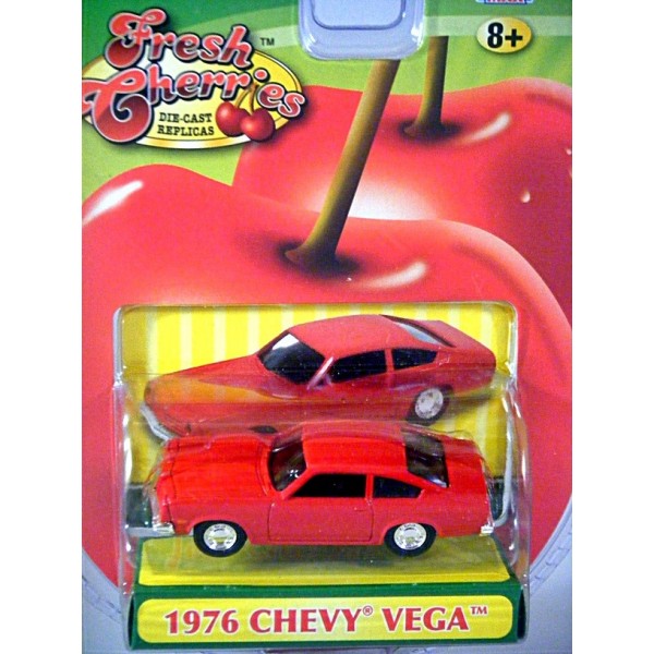 Red Details about   Motor Max 1/64 Diecast ~ Fresh Cherries ~ 1976 Chevy Vega ~ NEW