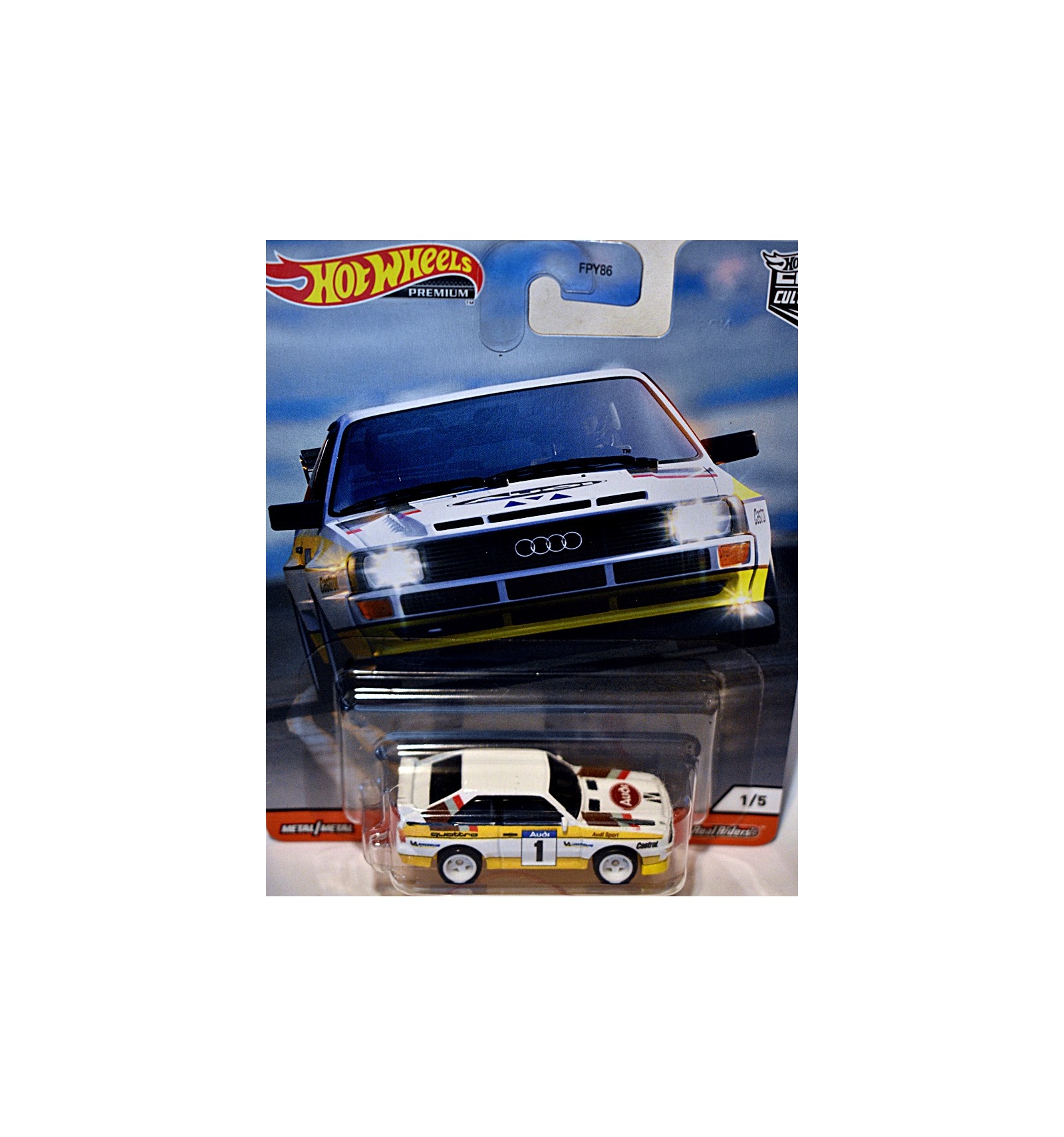 Hot Wheels Car Culture AUDI Sport Quattro Thrill Climbers 1 of 5 Case 956r for sale online