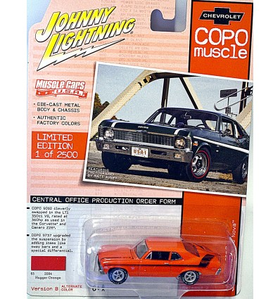 Johnny Lightning Muscle Cars USA - 1970 Yenko Deuce Chevrolet Nova COPO