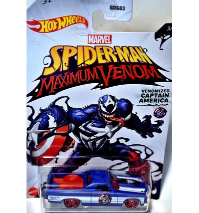 Hot Wheels - Marvel - Spiderman Maxium Venom - 1971 Chevrolet El Camino