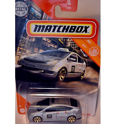 Matchbox Toyota Prius Hybrid Taxi Cab
