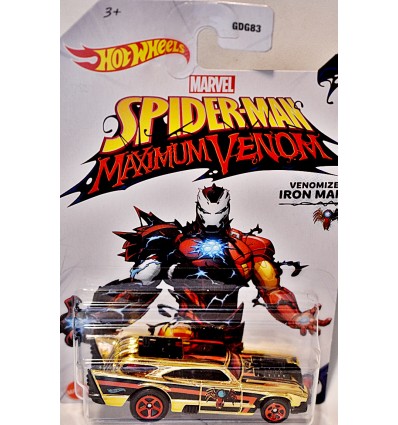 Hot Wheels - Marvel - Spiderman Maxium Venom - Jack Hammer - 1957 Chevrolet Nomad