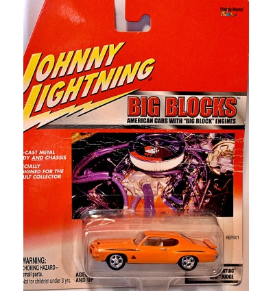Johnny Lightning - Big Blocks - 1971 Pontiac GTO Judge