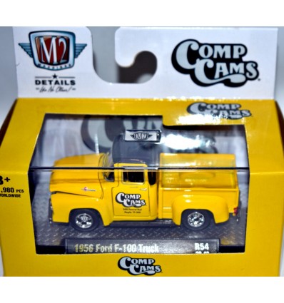 M2 Machines Auto-Thentics - Comp Cams 1956 Ford F-100 Pickup Truck