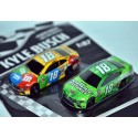 Lionel NASCAR Authentics: Kyle Busch HO Scale M&M's and Interstate Toyota Camry Stock Car Set