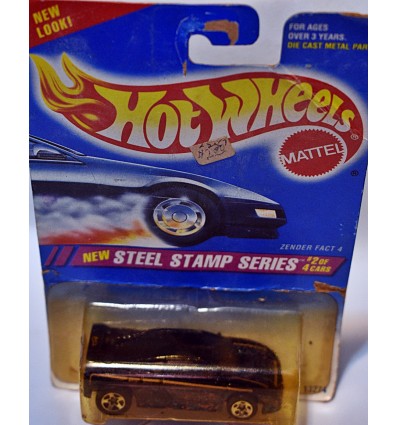 Hot Wheels Steel Stamp Series - Zender Fact 4 Supercar