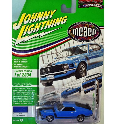 Johnny Lightning Muscle Cars USA - 1970 Ford Mustang Boss 302