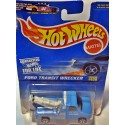 Hot Wheels - Rare Corgi Casting - Ford Transit Wrecker - Breakdown Truck