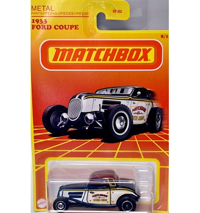 Matchbox Retro Series - 1933 Ford Coupe Matchbox Speed Shop Hot Rod