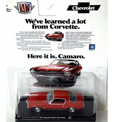 M2 Machines Drivers - 1971 Chevrolet Camaro Sport Coupe