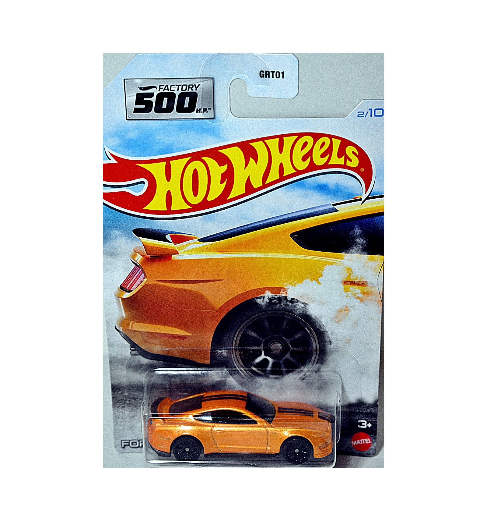 2/10 Orange Ford Shelby GT350R Details about   Hot Wheels 2021 HW Factory 500 H.P 