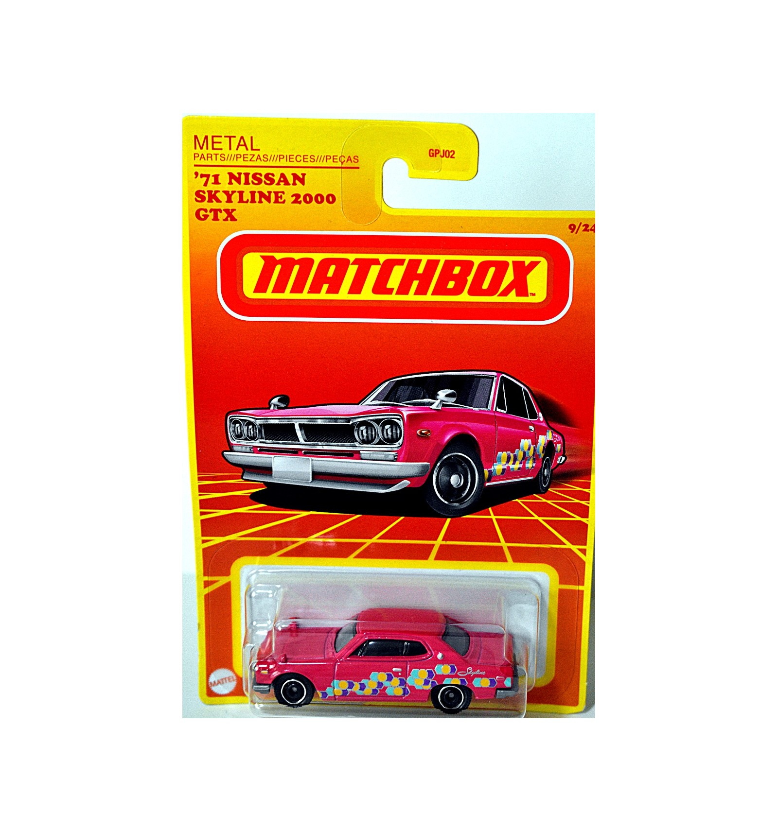 Matchbox '71 Nissan Skyline 2000 GTX 