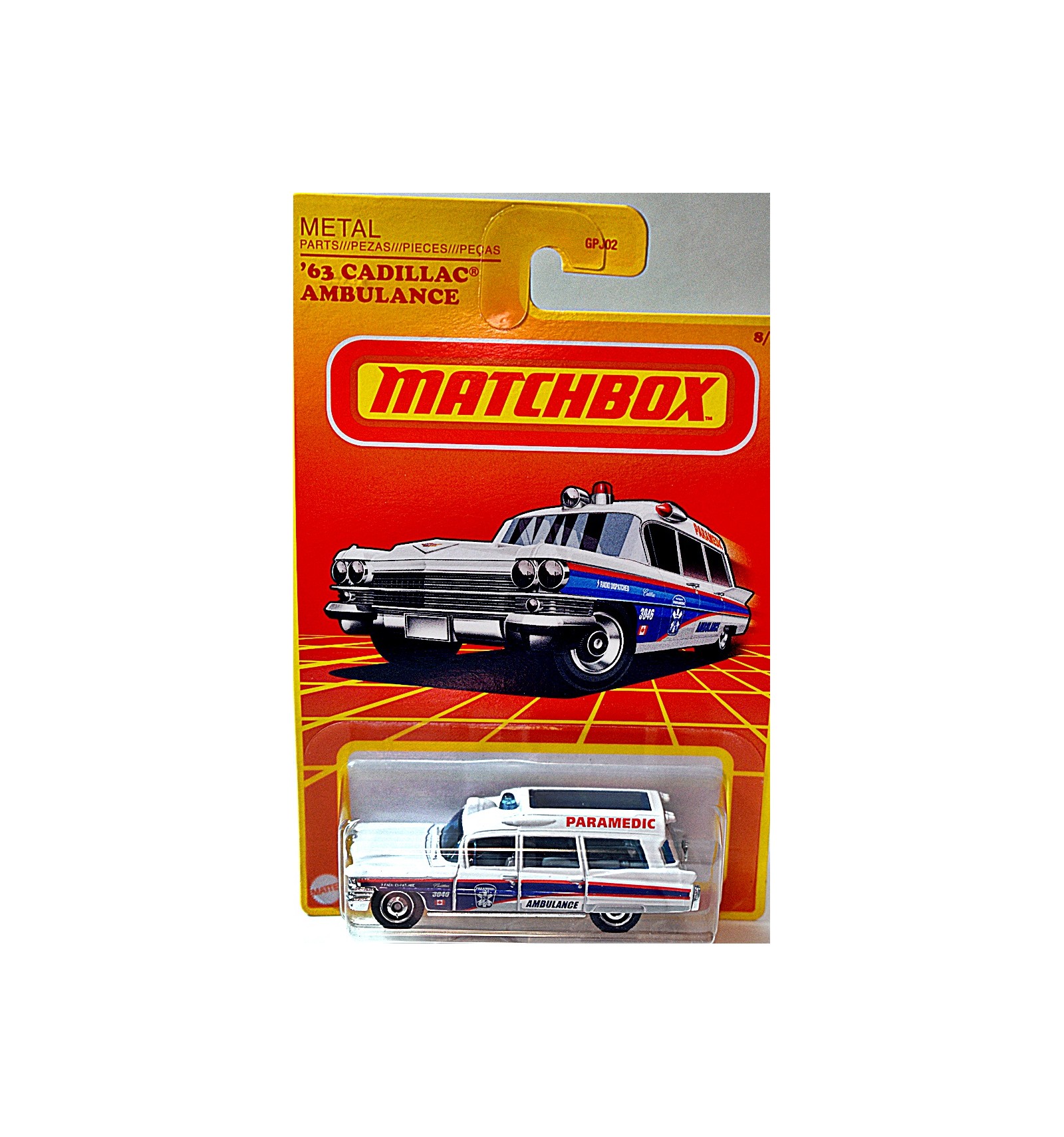 Matchbox Retro Series 1963 Cadillac Ambulance Global Diecast Direct 