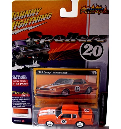 Johnny Lightning Spoilers 1985 Chevrolet Monte Carlo SS