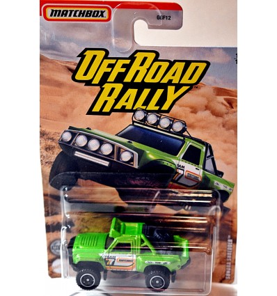 Matchbox - Off Road Rally - Sonora Shredder Off Road Race Truck