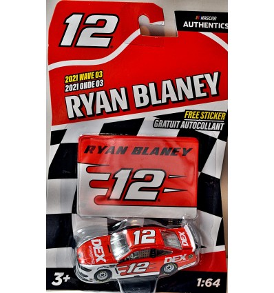 NASCAR Authentics - Ryan Blaney Dex Imaging Ford Mustang