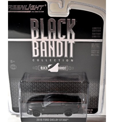 Greenlight - Black Bandit - 2016 Ford Shelby GT350 Mustang