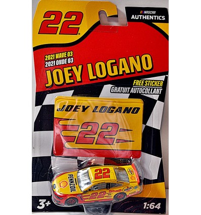 NASCAR Authentics - Joe Gibbs Racing - Logano Pennzoil Ford Mustang