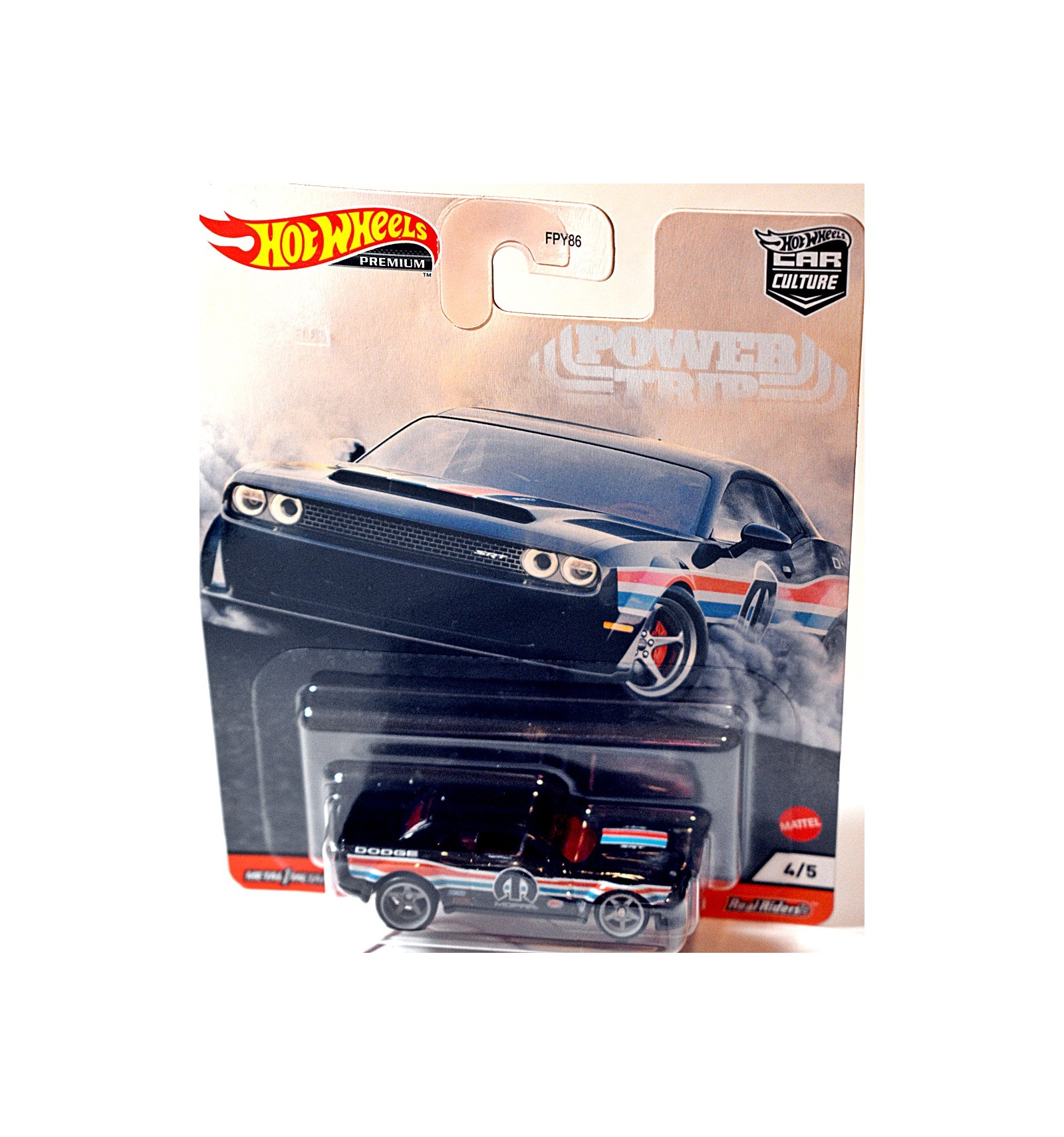 Hot Wheels Premium - Power Tour - Dodge Challenger SRT - Global Diecast  Direct