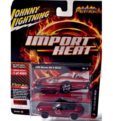 Johnny Lightning Street Freaks - Imports - 1999 Mazda MX-5 Miata