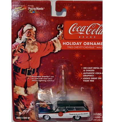 Johnny Lightning - 2004 Coca-Cola Automents - 1965 Chevrolet Chevelle Station Wagon